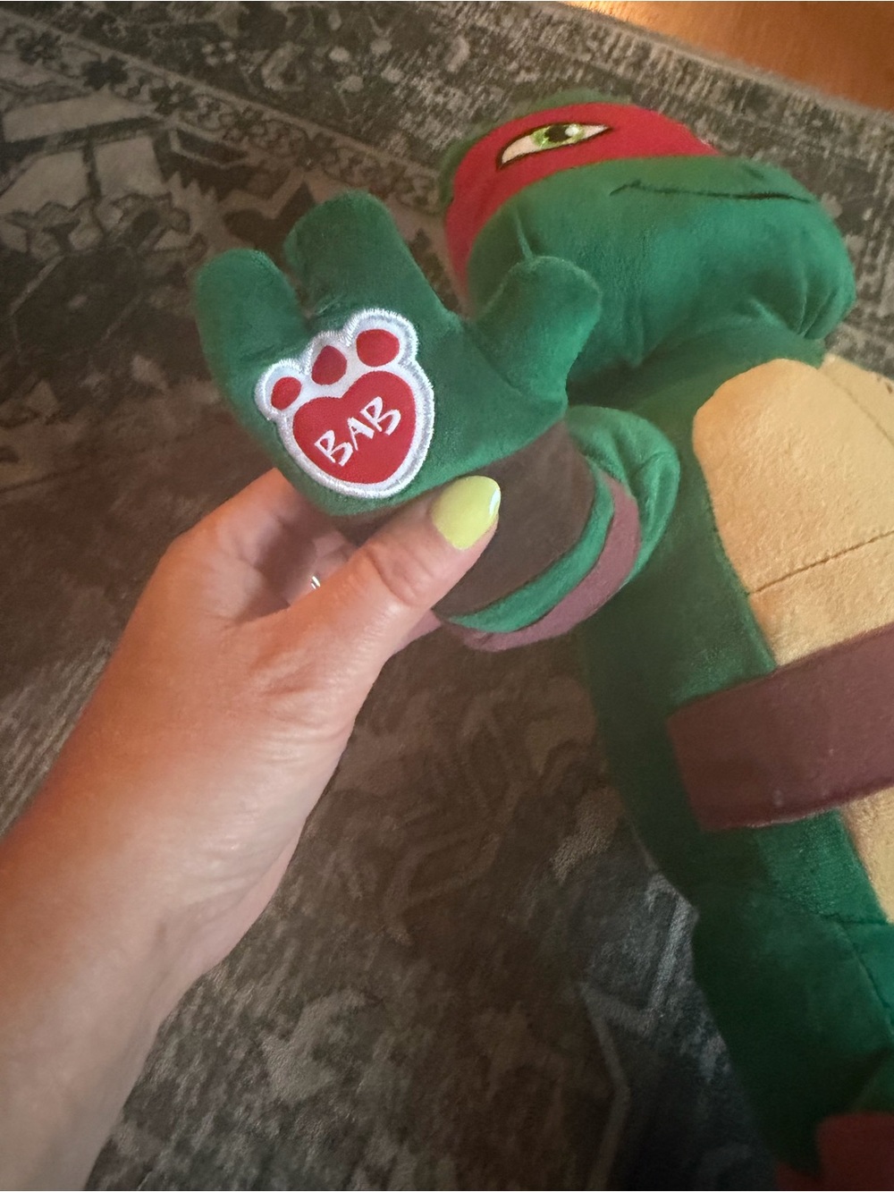 Build-A-Bear Raphael plush 18 inch - Picture 3 of 6